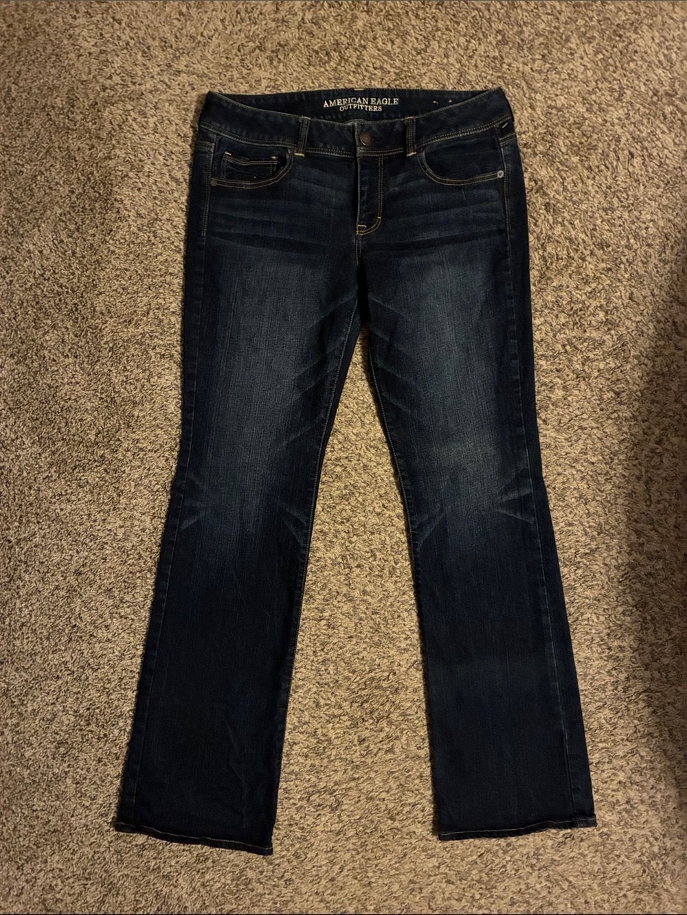 American Eagle kick boot jeans -size 14 x-long